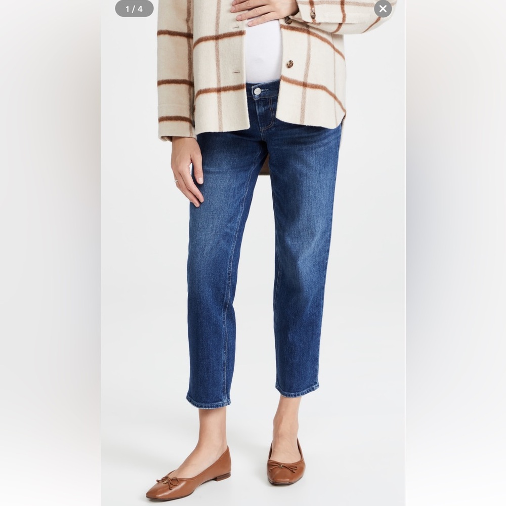 Paige Noella Straight Maternity Jean